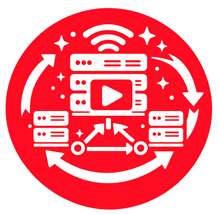 خوادم بث متعددة